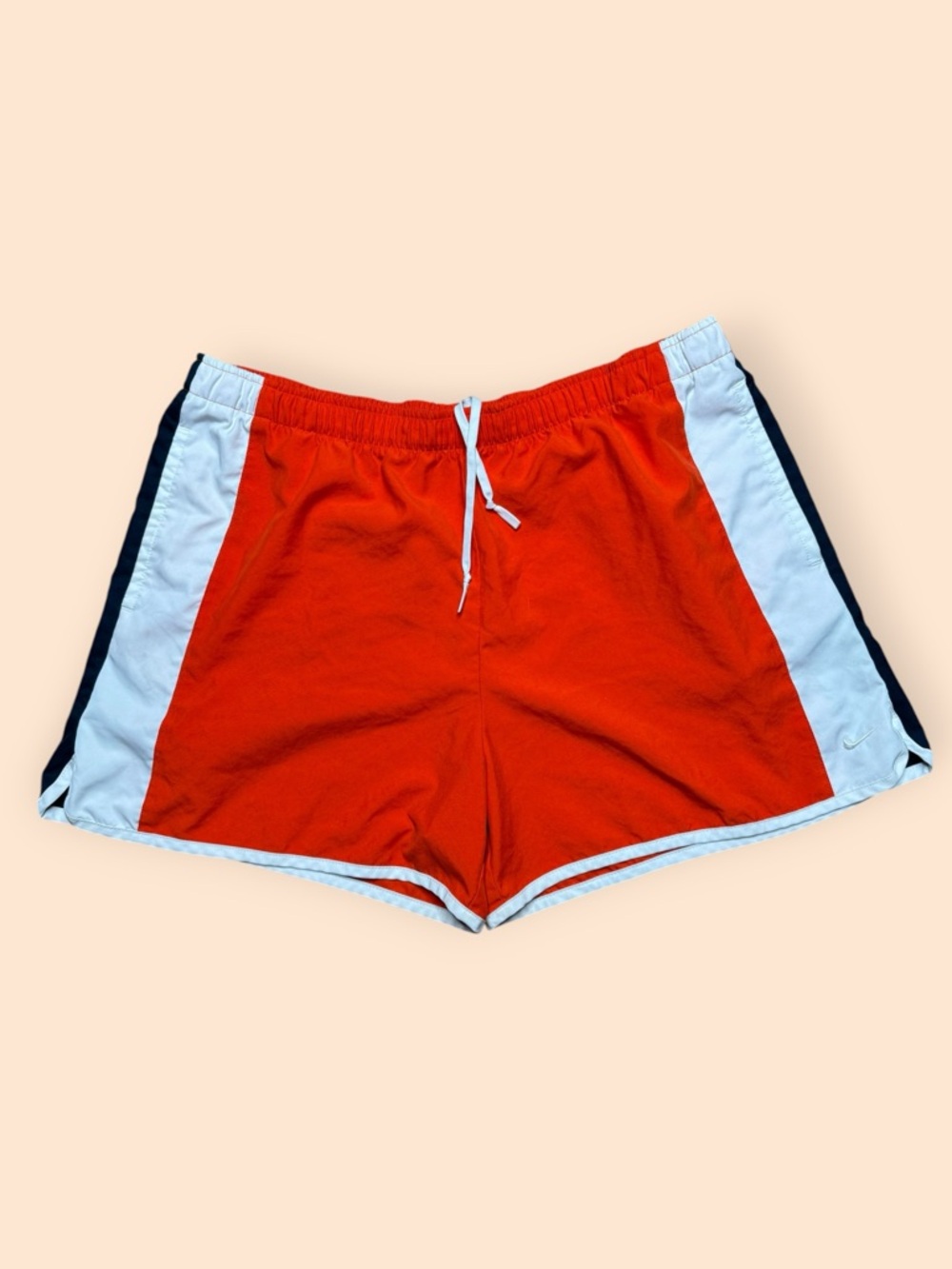 Vintage Nike Y2K Shorts Orange Men’s Large Vtg 2000s